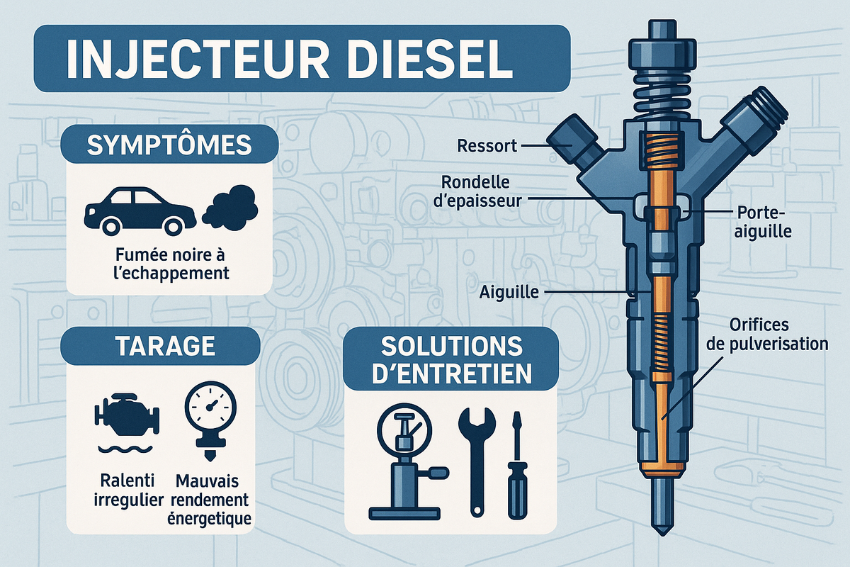 Injecteurs Diesel : Symptômes, Nettoyage et Tarage pour Optimiser Votre Moteur