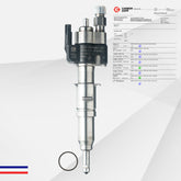 BMW Injecteur d’injection essence 13537589048-01 – VDO 13537565137 – N43 N53