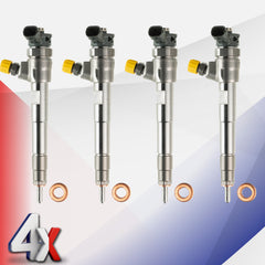 Injecteurs Bosch 0445110414 1660000Q1U compatibles Renault Scenic 1.6 dCi Trafic Nissan Opel