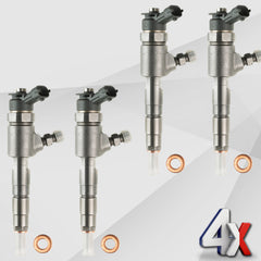 Injecteurs common rail 1.6 HDI Bosch 0445110739 pour Peugeot Opel Fiat