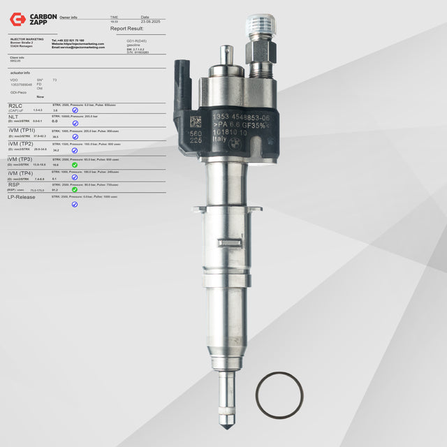 BMW Injecteur essence N53 – VDO 13537589048 compatible 13537565138-04 – injecteur reconditionné, vue 1