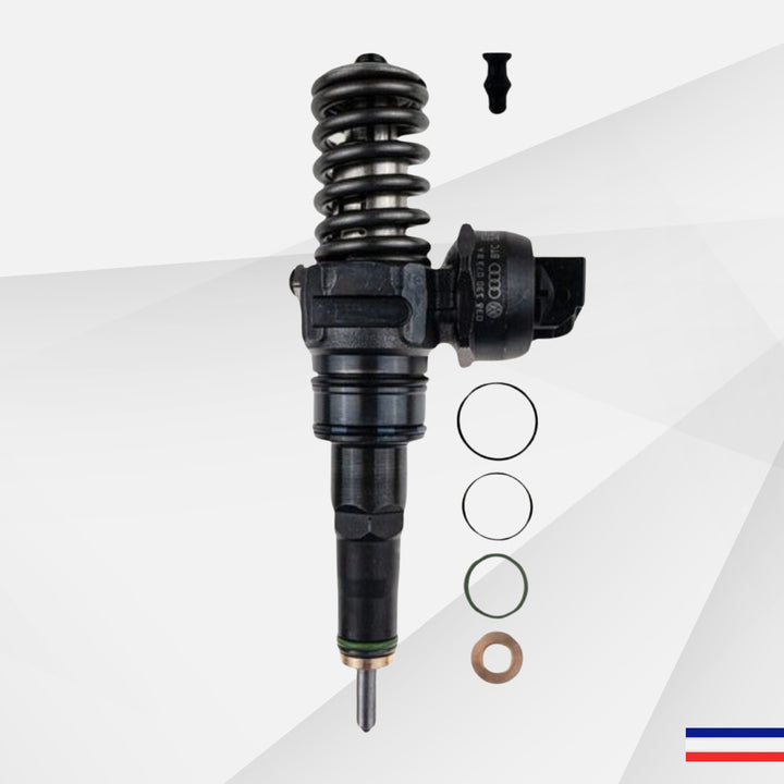 Injecteur 0414720228 pour VW T5 2.5 TDI California Transporter 070130073N – injecteur reconditionné, vue 1