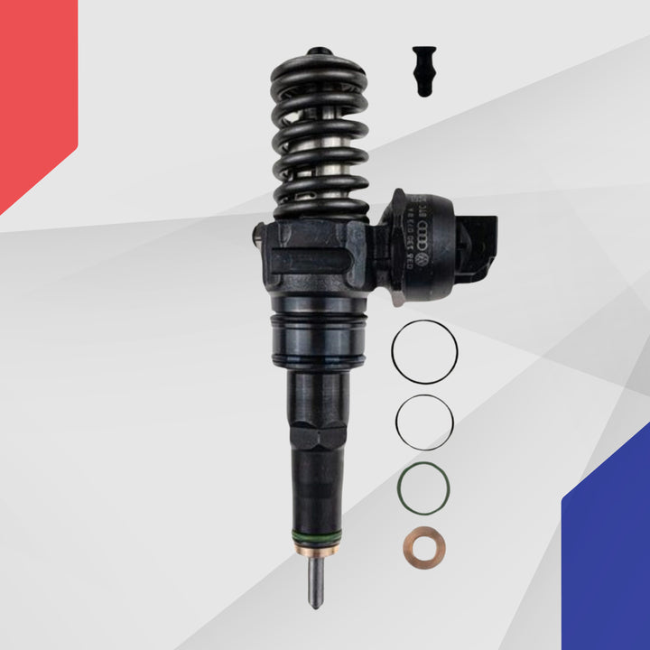 Injecteur 0414720309 2.5 TDI VW Touareg Transporter California Multivan 07Z130073N – injecteur reconditionné, vue 1