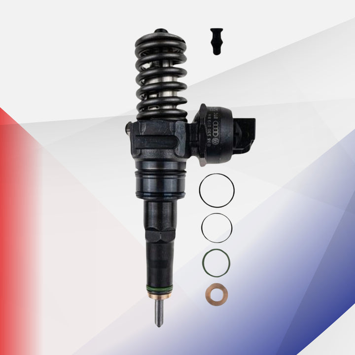 Injecteur 2.5 TDI Pompe 0414720210 VW T5 Multivan California Touareg 07Z130073F – injecteur reconditionné, vue 1