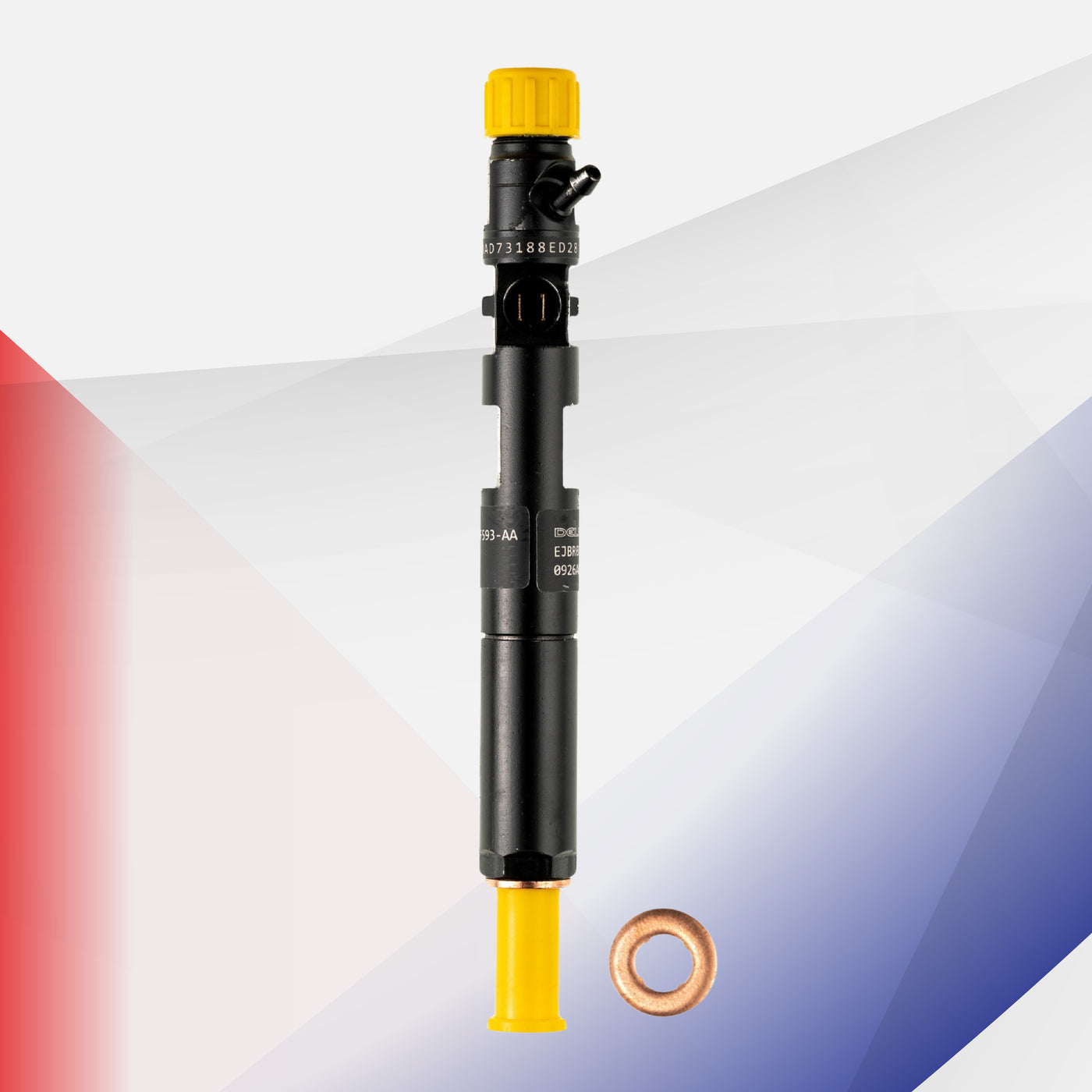 Injecteur 28237259 Renault Delphi 28232234 EJBR05601D 166000897R – injecteur reconditionné, vue 1