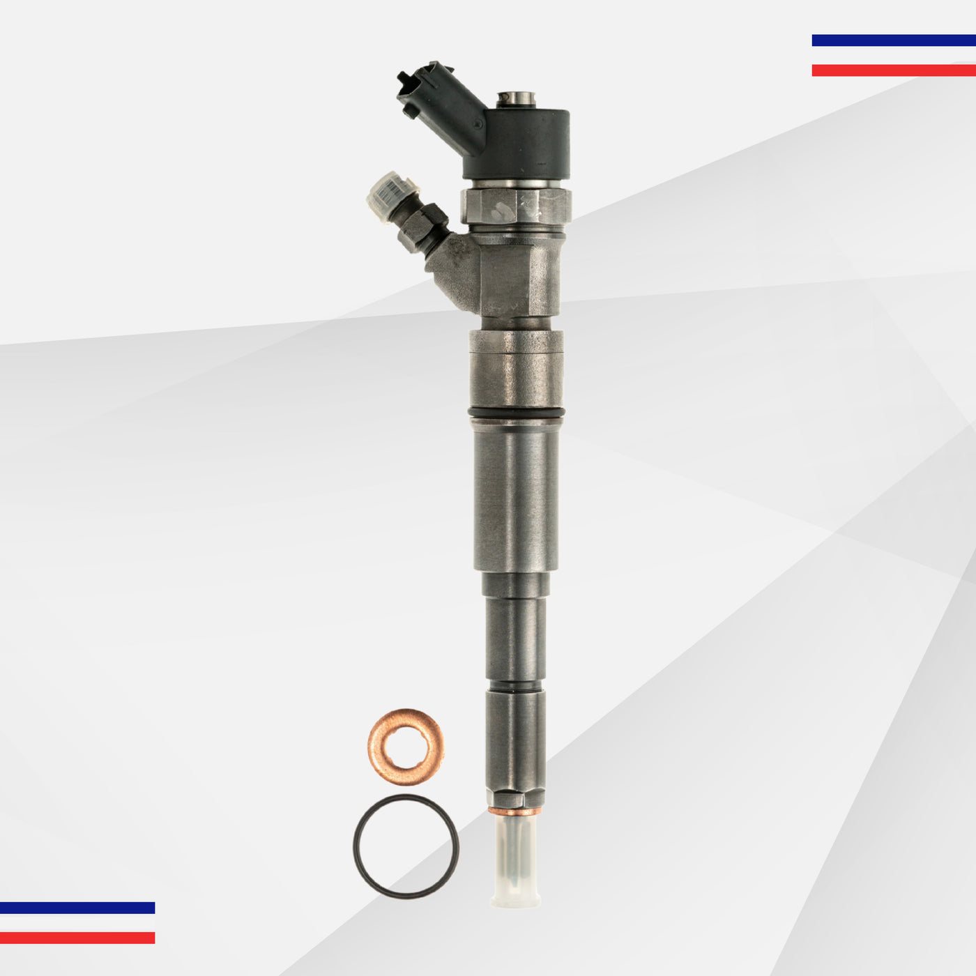 Injecteur diesel 0445110028 BMW E38 740d M67 réf 0986435009 180kW 245PS – injecteur reconditionné, vue 1