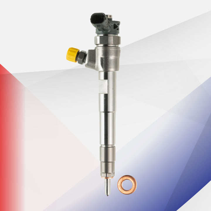 Injecteurs Bosch 0445110414 1660000Q1U compatibles Renault Scenic 1.6 dCi Trafic Nissan Opel – injecteur reconditionné, vue 1