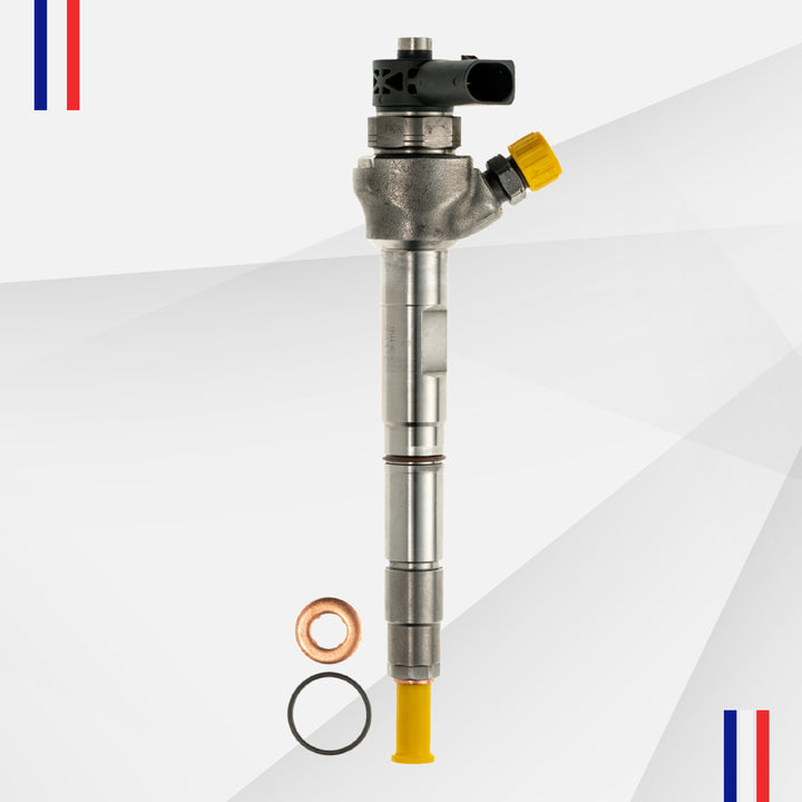 Injecteurs Bosch 0445110471 04L130277AE compatibles VW Seat Audi A3 A4 A5 Skoda 2.0 TDI – injecteur reconditionné, vue 1
