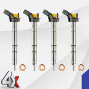 Injecteur Haute Pression 0445116054 Toyota Auris Yaris 1.4 D Bosch 0986435419 – injecteur reconditionné, vue 2