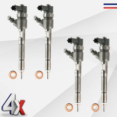 Injecteurs common rail 1.3 D Bosch 0445110937 pour Fiat réf 0445110938